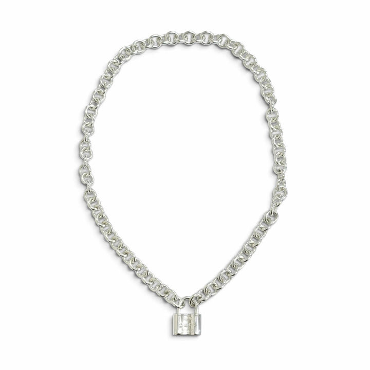 Great TIFFANY&Co. Necklace 1837 Rock Cadena Necklace choker Silver 925 Women