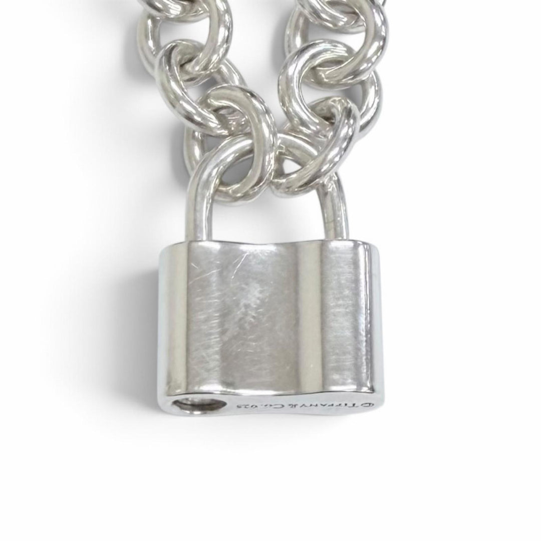Great TIFFANY&Co. Necklace 1837 Rock Cadena Necklace choker Silver 925 Women