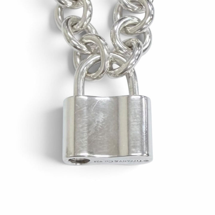 Great TIFFANY&Co. Necklace 1837 Rock Cadena Necklace choker Silver 925 Women