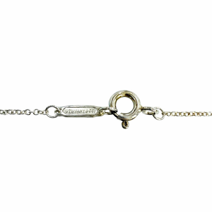 Excellent TIFFANY&Co. Necklace Interlocking Circle Pendant Silver AG925 Women