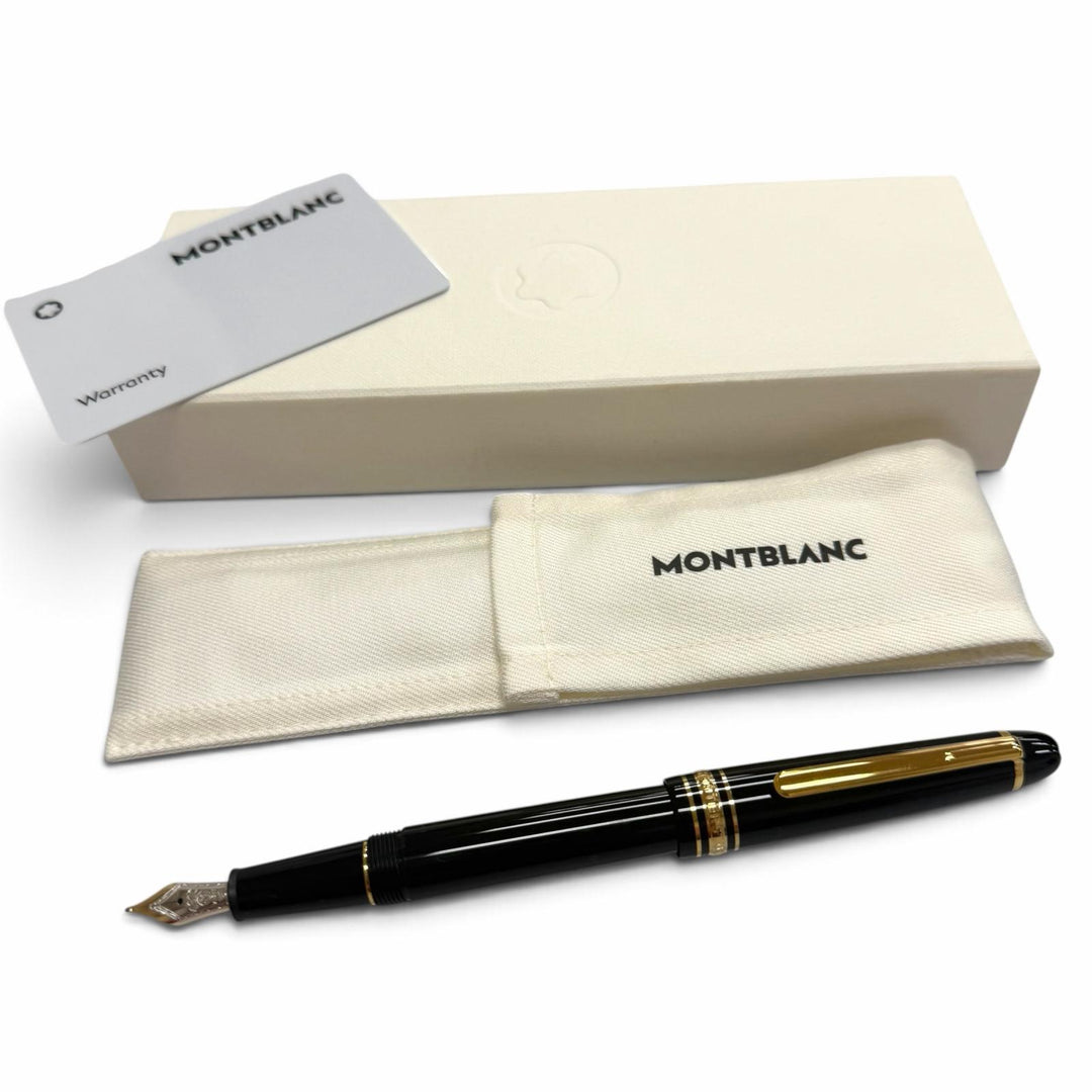 Pristine MONTBLANC fountain pen Meisterstück Classic 145 Current product: 14K