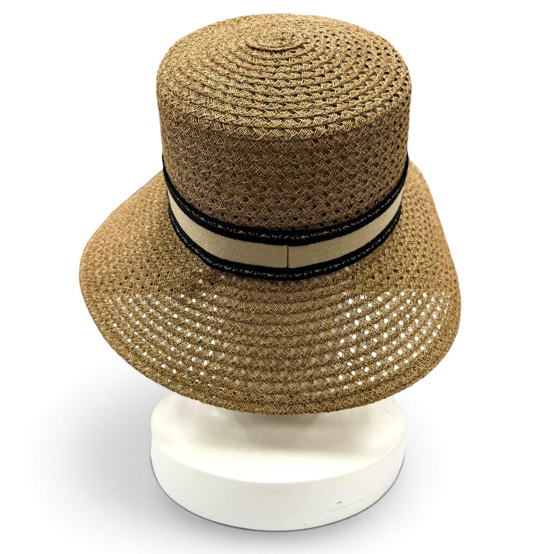Great Christian Dior D-Bobby wide brim hat Current product with logo 57