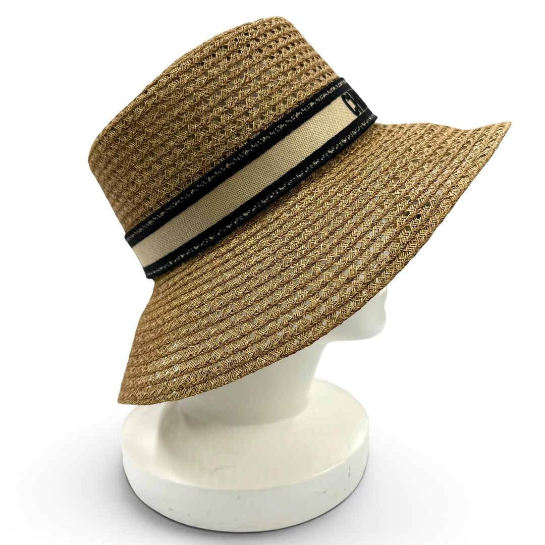 Great Christian Dior D-Bobby wide brim hat Current product with logo 57