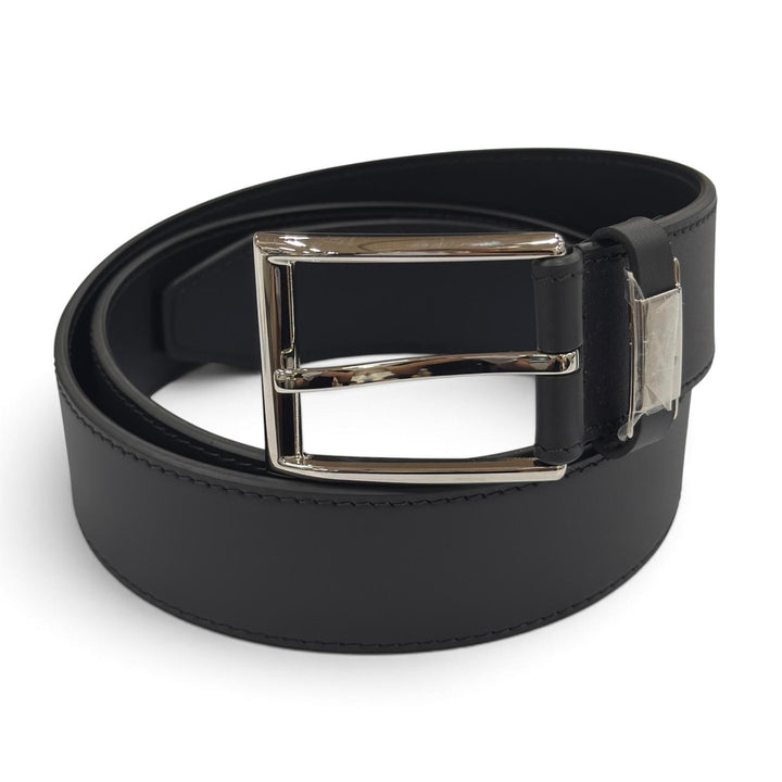 Pristine LOUIS VUITTON belt Belt: LV City Pin 35mm black leather mens M0542U