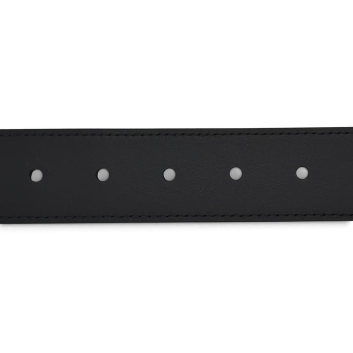 Pristine LOUIS VUITTON belt Belt: LV City Pin 35mm black leather mens M0542U
