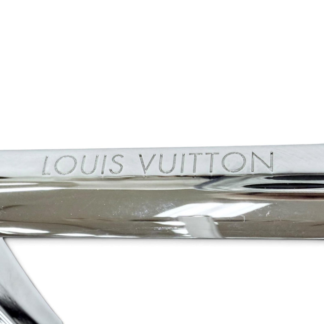 Pristine LOUIS VUITTON belt Belt: LV City Pin 35mm black leather mens M0542U