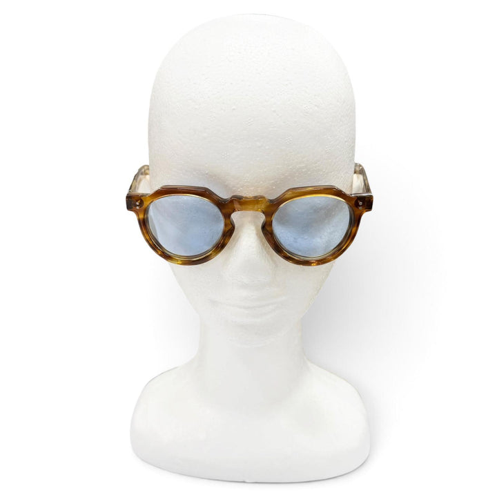 Great Lesca Lunetier Glasses CROWN PANTO 0.3"" LIMITED EDITION, made with