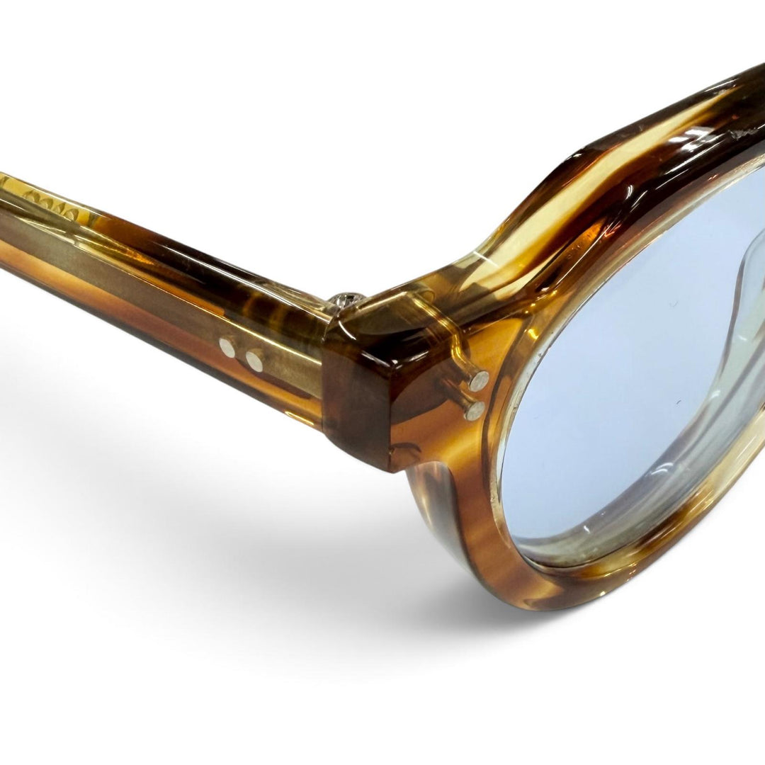 Great Lesca Lunetier Glasses CROWN PANTO 0.3"" LIMITED EDITION, made with