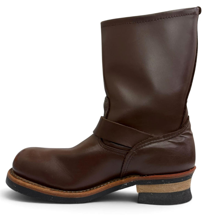 Excellent RED WING boots Steel Toe Engineer Boots Chocolate Chrome