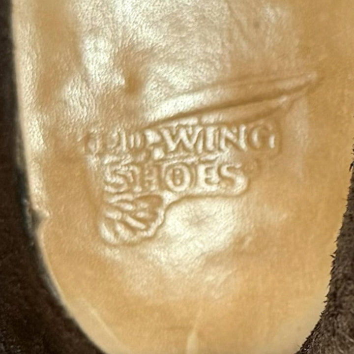 Excellent RED WING boots Steel Toe Engineer Boots Chocolate Chrome