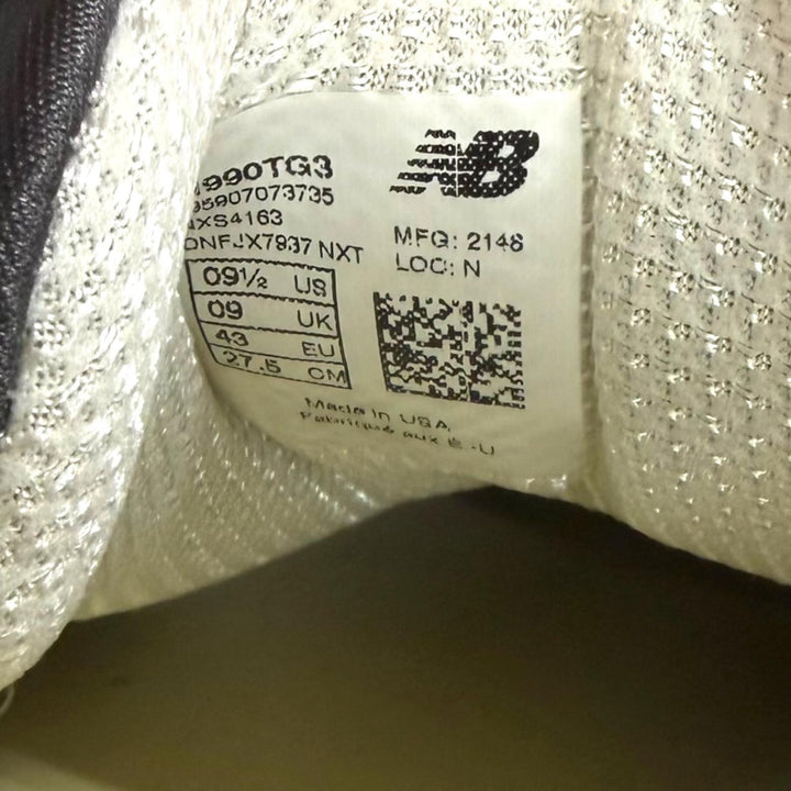 Pristine NEW BALANCE Low cut sneakers Different material switching gray mesh