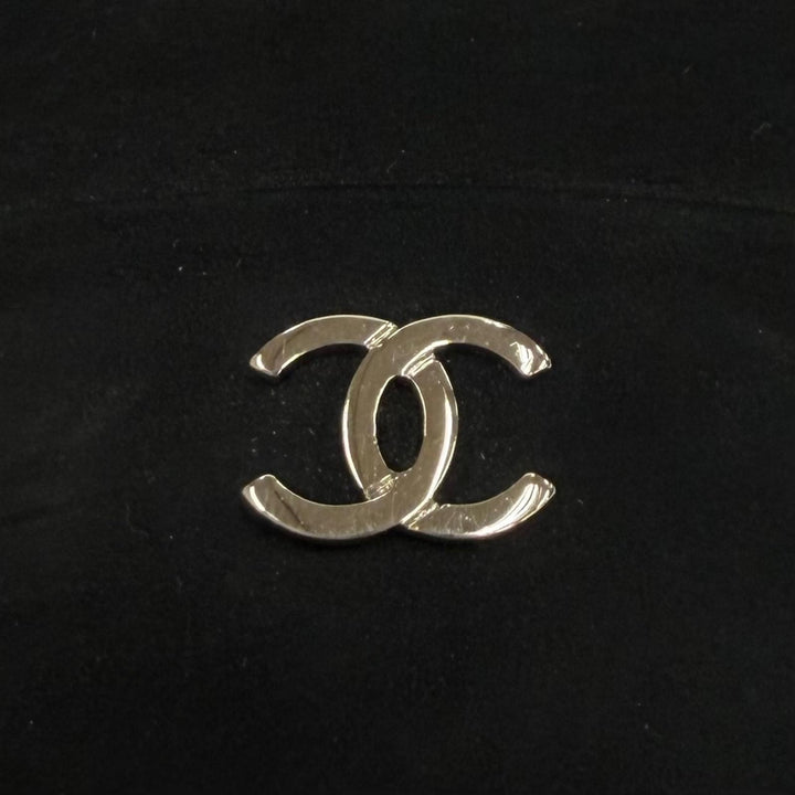 Great CHANEL pumps COCO Mark Chunky Heel Nubuck Leather 35.5 G28429