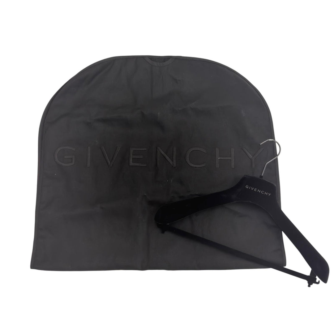 Excellent GIVENCHY Jacket Schematics Printed Blouson Bomber Jacket black Nylon
