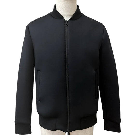 Excellent FENDI Blouson Bonded fabric bomber jacket with back logo