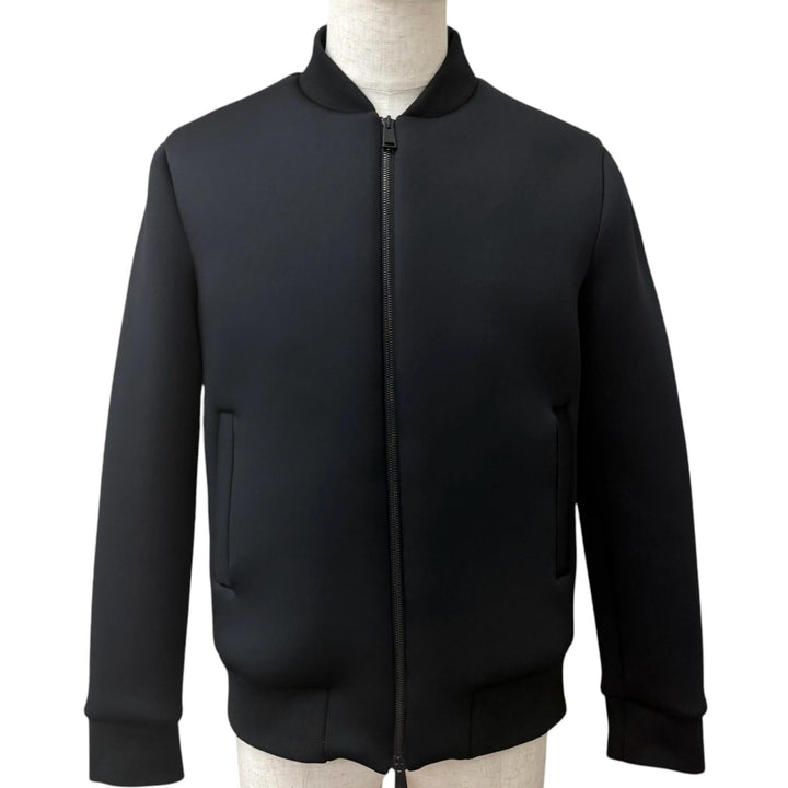 Excellent FENDI Blouson Bonded fabric bomber jacket with back logo