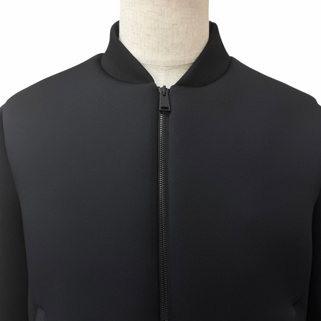 Excellent FENDI Blouson Bonded fabric bomber jacket with back logo