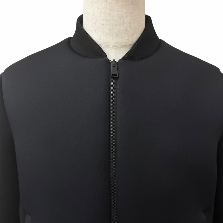 Excellent FENDI Blouson Bonded fabric bomber jacket with back logo