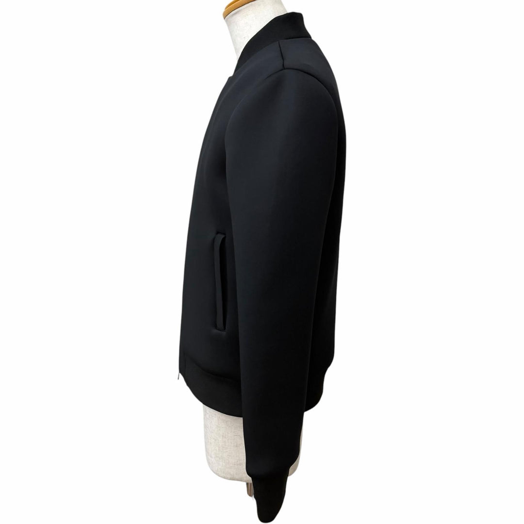 Excellent FENDI Blouson Bonded fabric bomber jacket with back logo