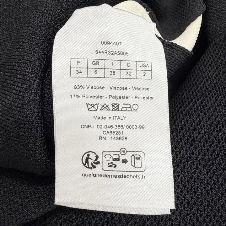 Excellent Christian Dior one piece Short straightdress sleeveless 38 544R32A5005