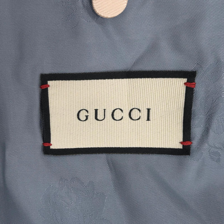 Excellent GUCCI tailored jacket Colorblock single-breasted Red wool 568655