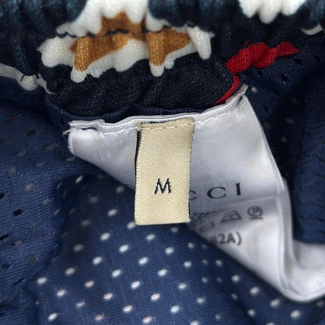 Excellent GUCCI Pants Square G Heart Print All-Over Pattern Technical Jersey