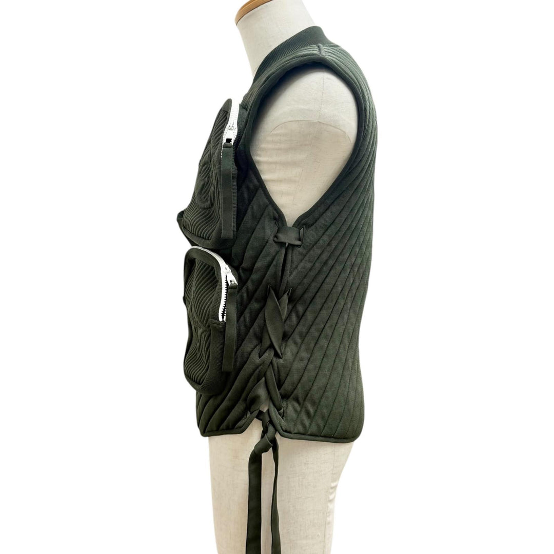 Excellent LOUIS VUITTON Best Back logo, monogram, military, utility. khaki