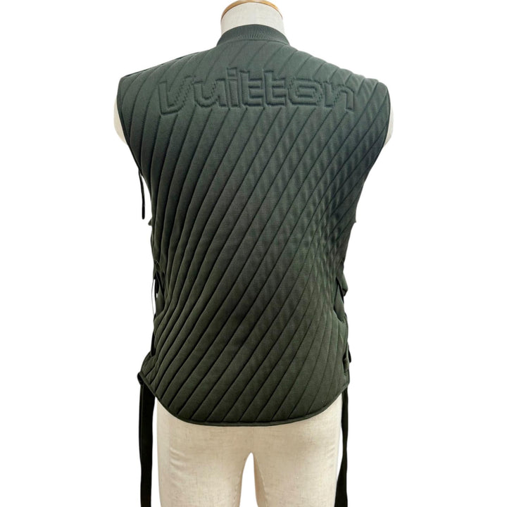 Excellent LOUIS VUITTON Best Back logo, monogram, military, utility. khaki