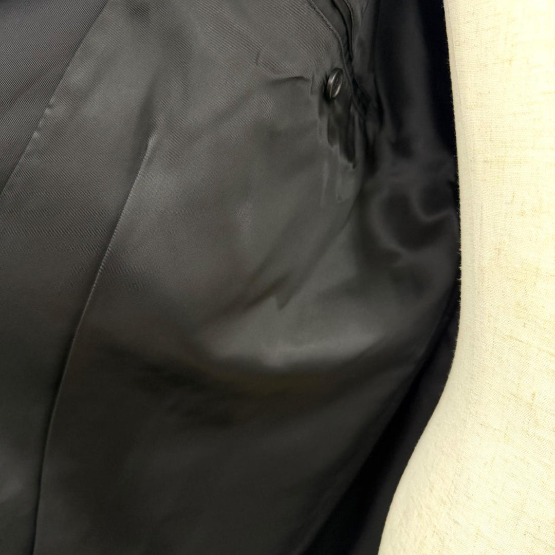 Excellent PRADA coat Re-Nylon Triangle Logo Pouch Included black