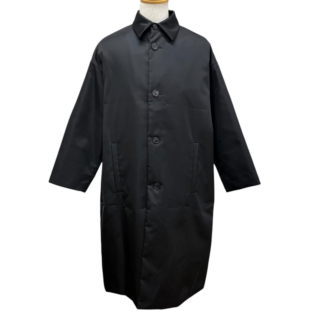 Excellent PRADA coat Re-Nylon Triangle Logo Pouch Included black
