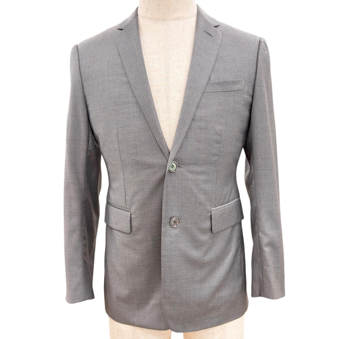 Excellent DIOR tailored jacket gray wool mens 42 DM3C700A0409