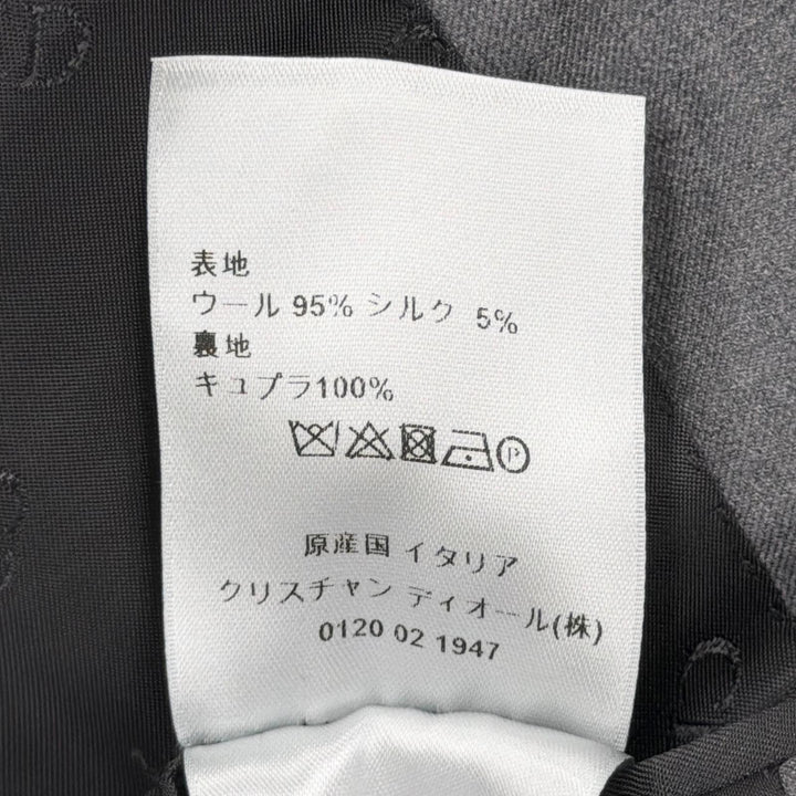 Excellent DIOR tailored jacket gray wool mens 42 DM3C700A0409