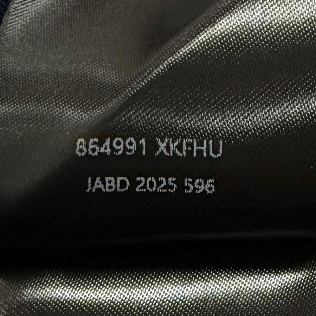 Pristine GUCCI GG Fine Fabric Jacquard Cardigan Navy Rayon Women M 864991