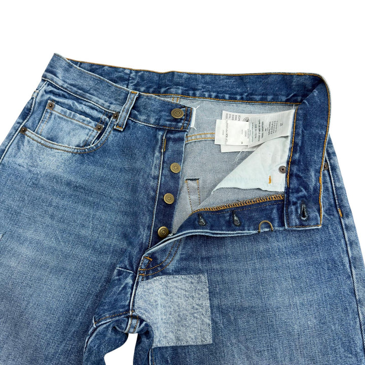 Excellent Maison Margiela Denim pants 5 pocket jeans Indigo cotton S50LA0241