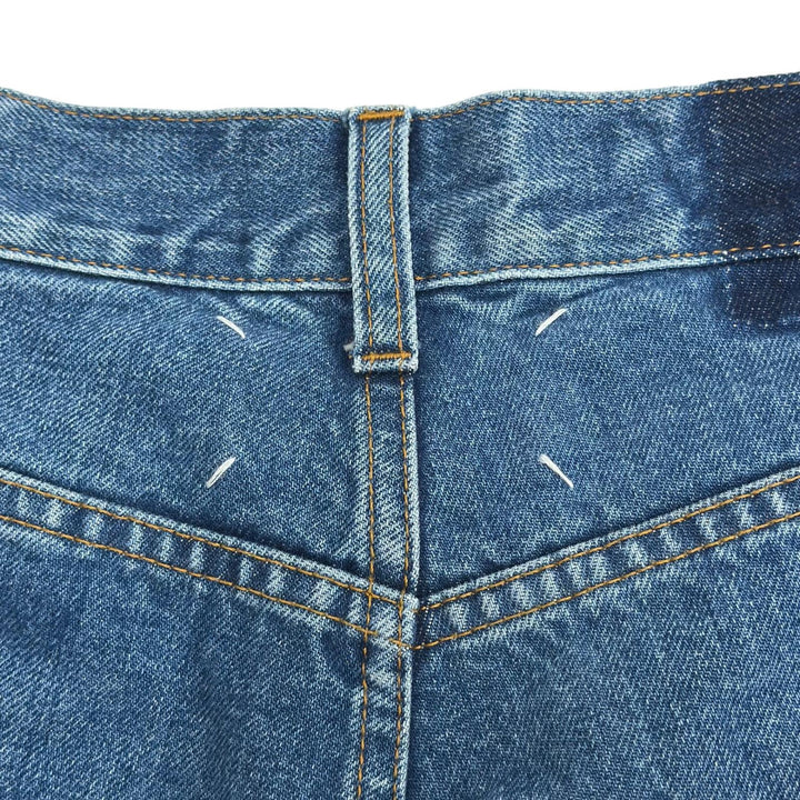 Excellent Maison Margiela Denim pants 5 pocket jeans Indigo cotton S50LA0241
