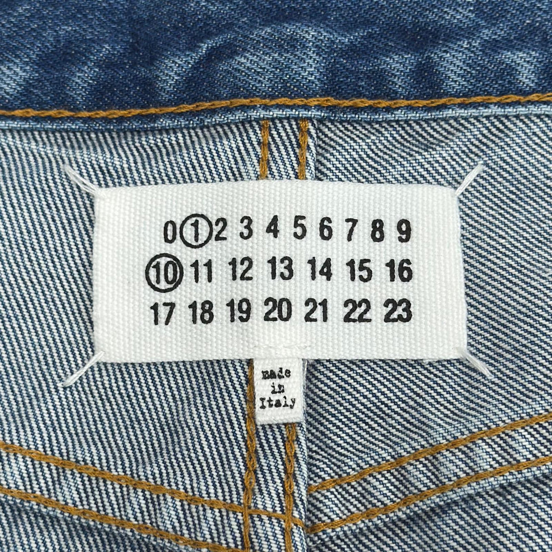 Excellent Maison Margiela Denim pants 5 pocket jeans Indigo cotton S50LA0241