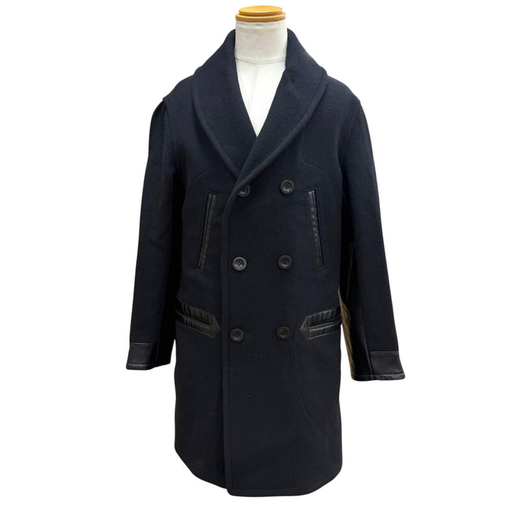 Excellent Maison Margiela 10 Chester coat black wool mens 46 S50AM0564