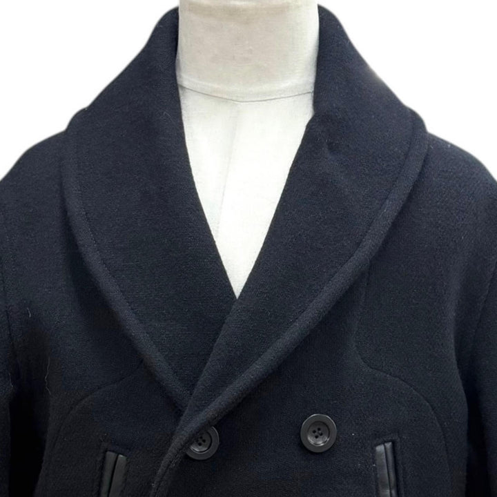 Excellent Maison Margiela 10 Chester coat black wool mens 46 S50AM0564