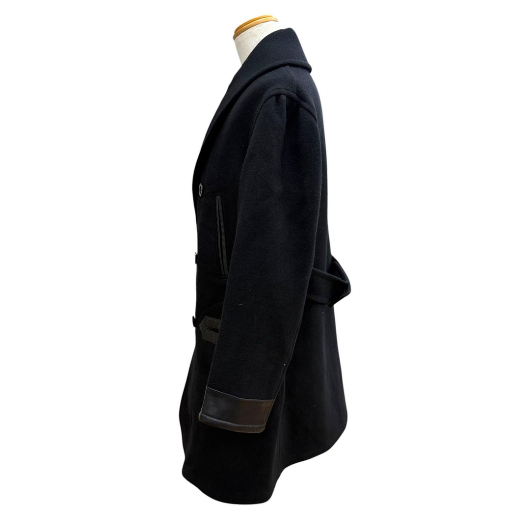 Excellent Maison Margiela 10 Chester coat black wool mens 46 S50AM0564