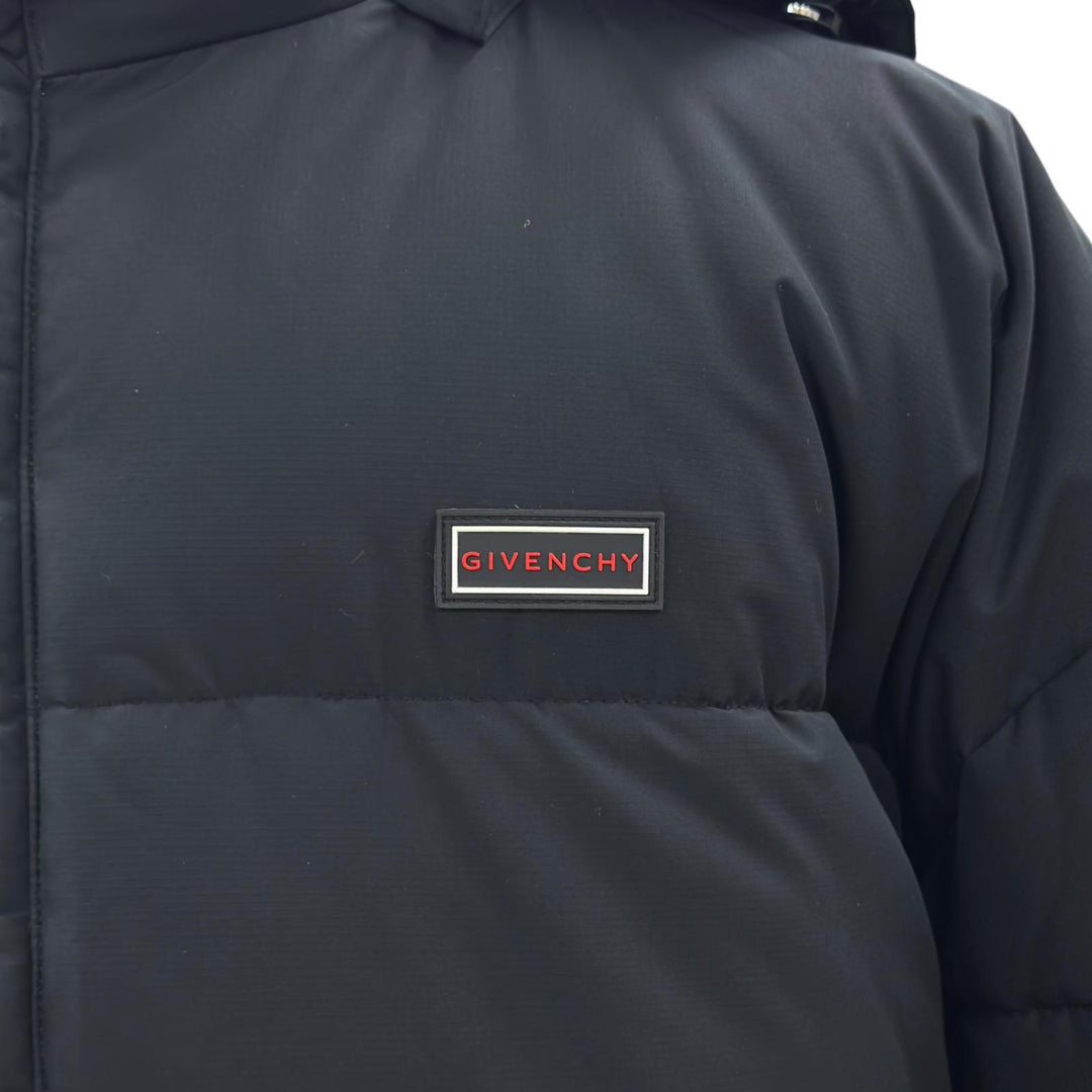 Great GIVENCHY down coat Reversible zip-up hooded jacket with rubber 50