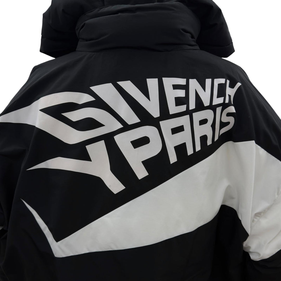 Great GIVENCHY down coat Reversible zip-up hooded jacket with rubber 50