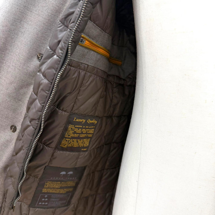 Excellent MOORER trench coat MINOSSE-LL gray wool mens 46