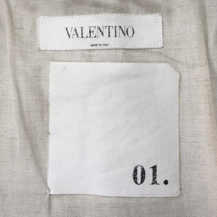 Great VALENTINO Duffel coat Rockstud toggle buttons black wool mens