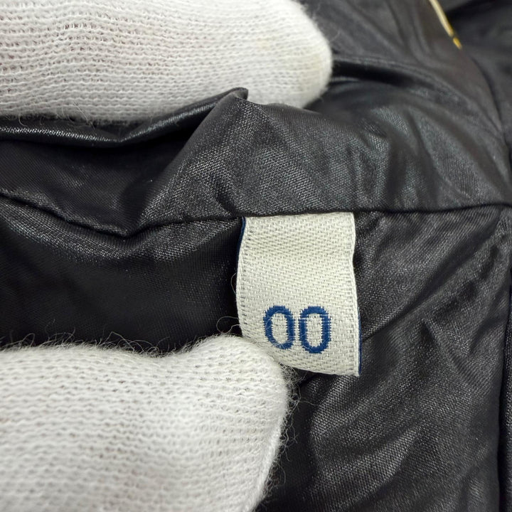 Excellent MONCLER GENIUS 2 down coat PATRICIA Logo patch and hood black Women 00