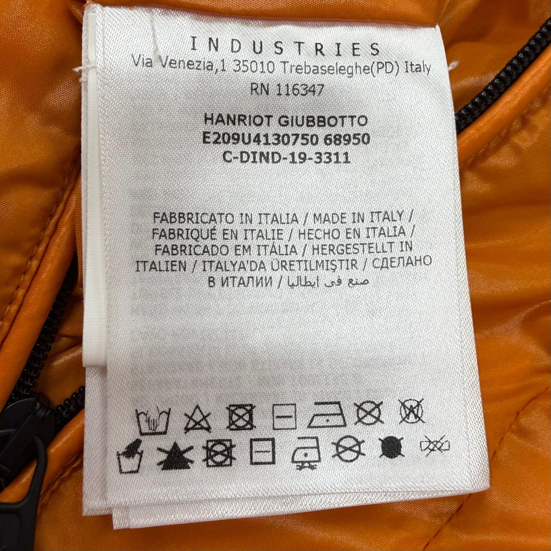 Excellent MONCLER GENIUS 7 FRAGMENT Down jacket HANRIOT Orange Nylon mens 0