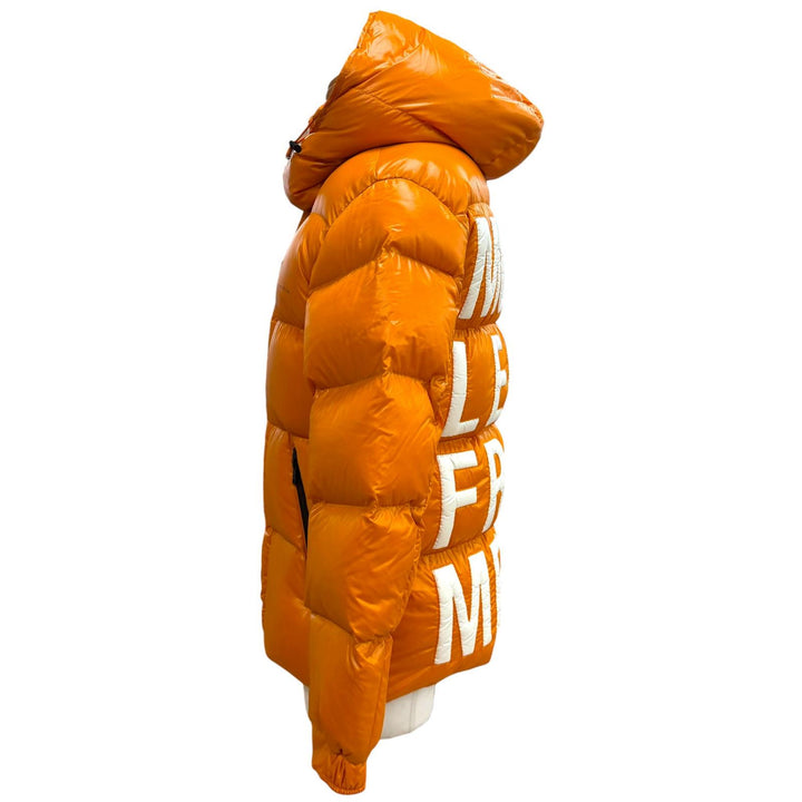 Excellent MONCLER GENIUS 7 FRAGMENT Down jacket HANRIOT Orange Nylon mens 0