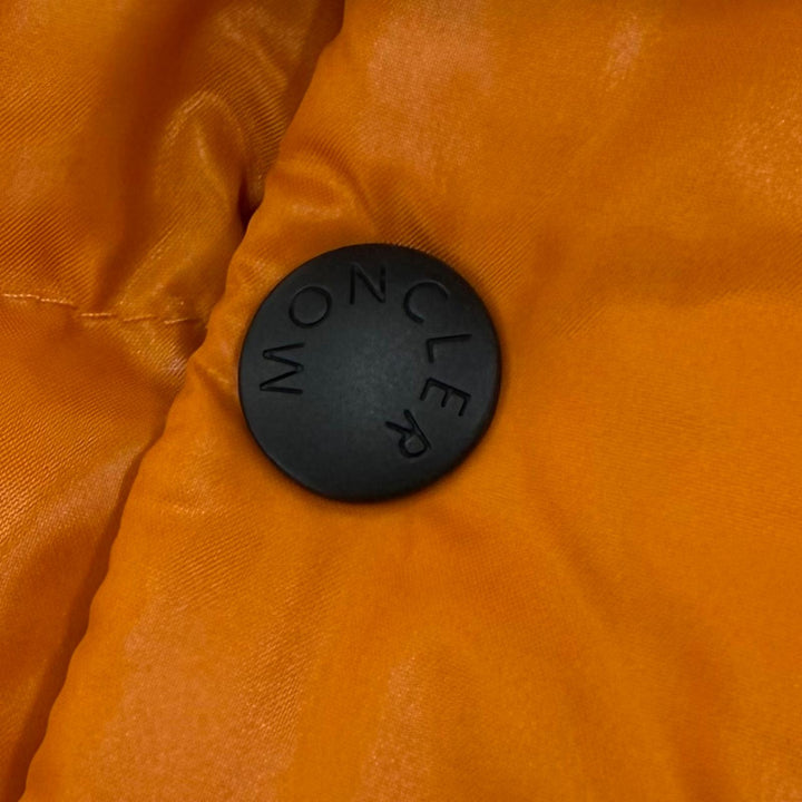 Excellent MONCLER GENIUS 7 FRAGMENT Down jacket HANRIOT Orange Nylon mens 0