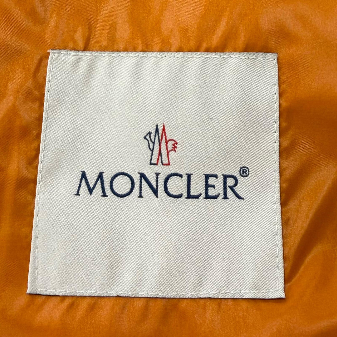 Excellent MONCLER GENIUS 7 FRAGMENT Down jacket HANRIOT Orange Nylon mens 0