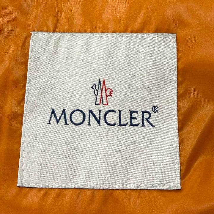 Excellent MONCLER GENIUS 7 FRAGMENT Down jacket HANRIOT Orange Nylon mens 0