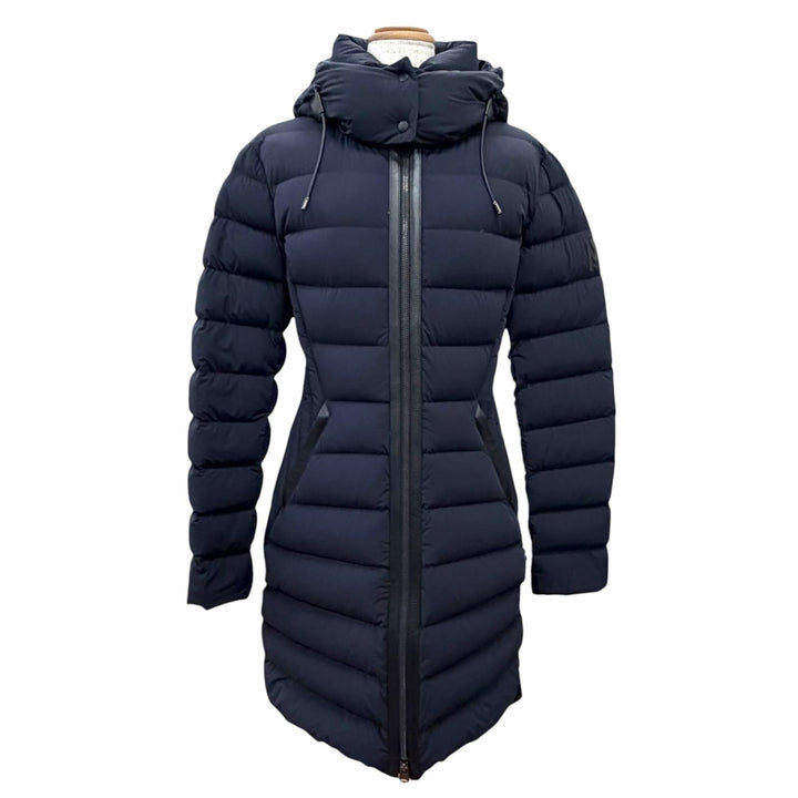 Great MACKAGE down coat FARREN Logo patch, leather trim, hooded M 11122606-2A