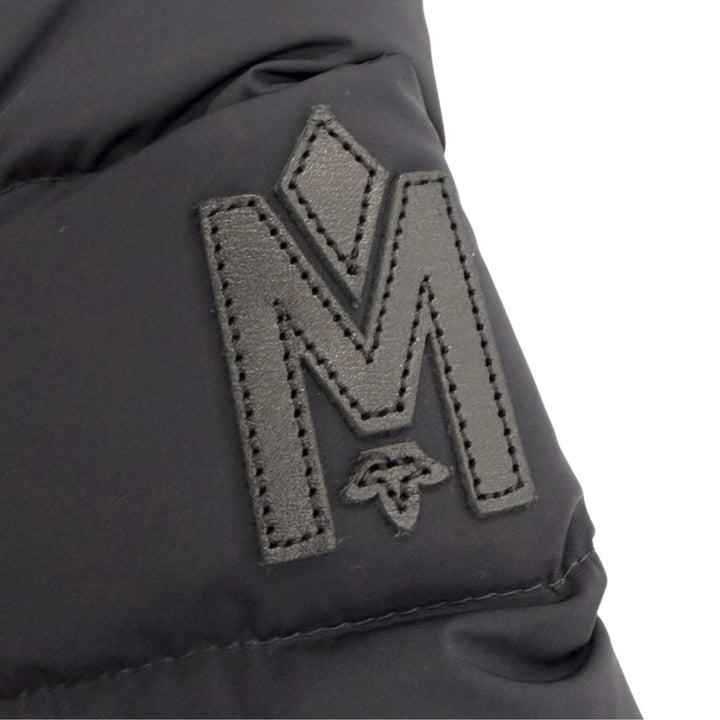 Great MACKAGE down coat FARREN Logo patch, leather trim, hooded M 11122606-2A